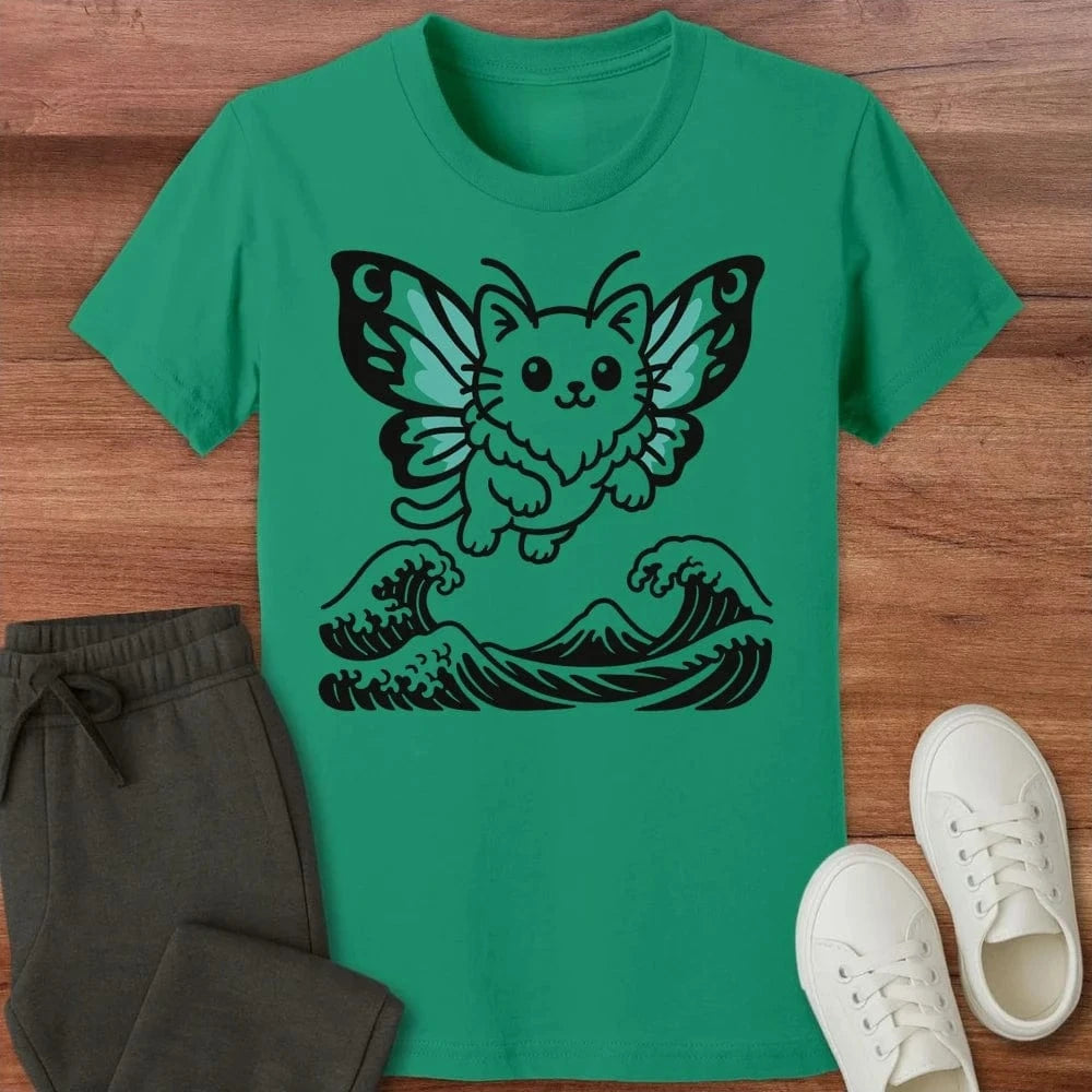 Wave Of Nyasura Kids T-Shirt Kelly / S 37086192462925616304 Kids clothes