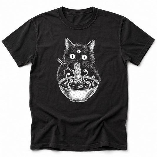 Weirdcore Ramen T-Shirt Black / S 11762022592310234716 T-Shirt
