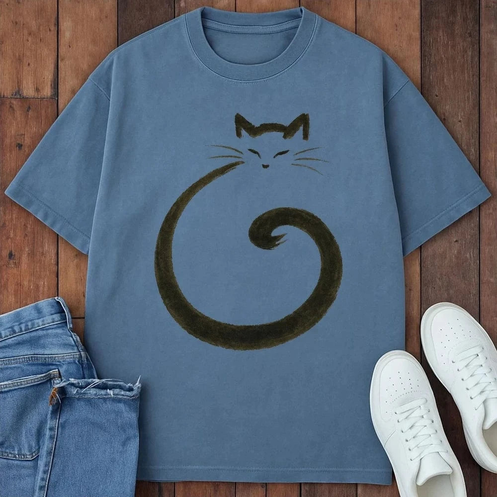 Whisker Loop T-Shirt Blue Jean / S 26060593770147863329 T-Shirt