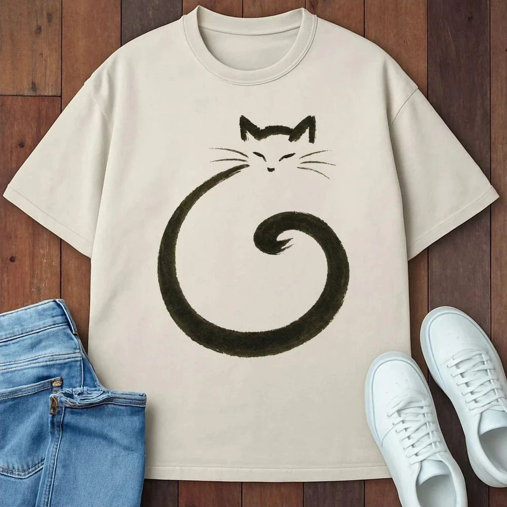 Whisker Loop T-Shirt Ivory / S 20304942064826268048 T-Shirt