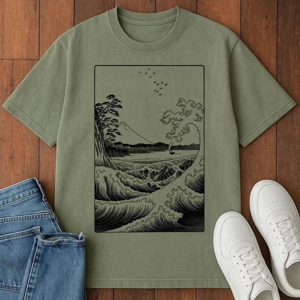 Whispering Shores T-Shirt Moss / S 30844566198190379418 T-Shirt
