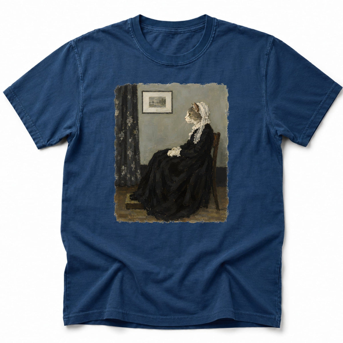 Whistler's Cat T-Shirt Navy / S 75865509543643083460 T-Shirt