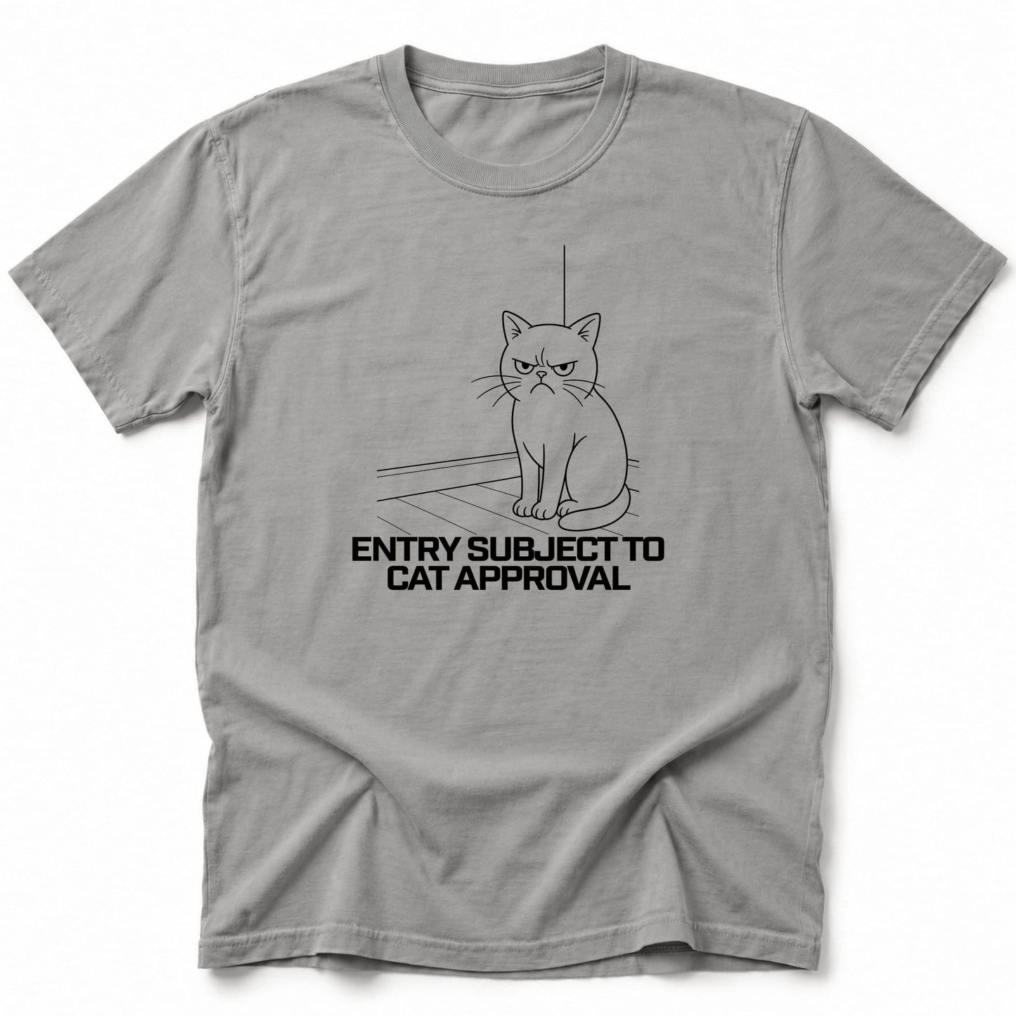 Who can enter T-Shirt Grey / S 47999609616398002247 T-Shirt