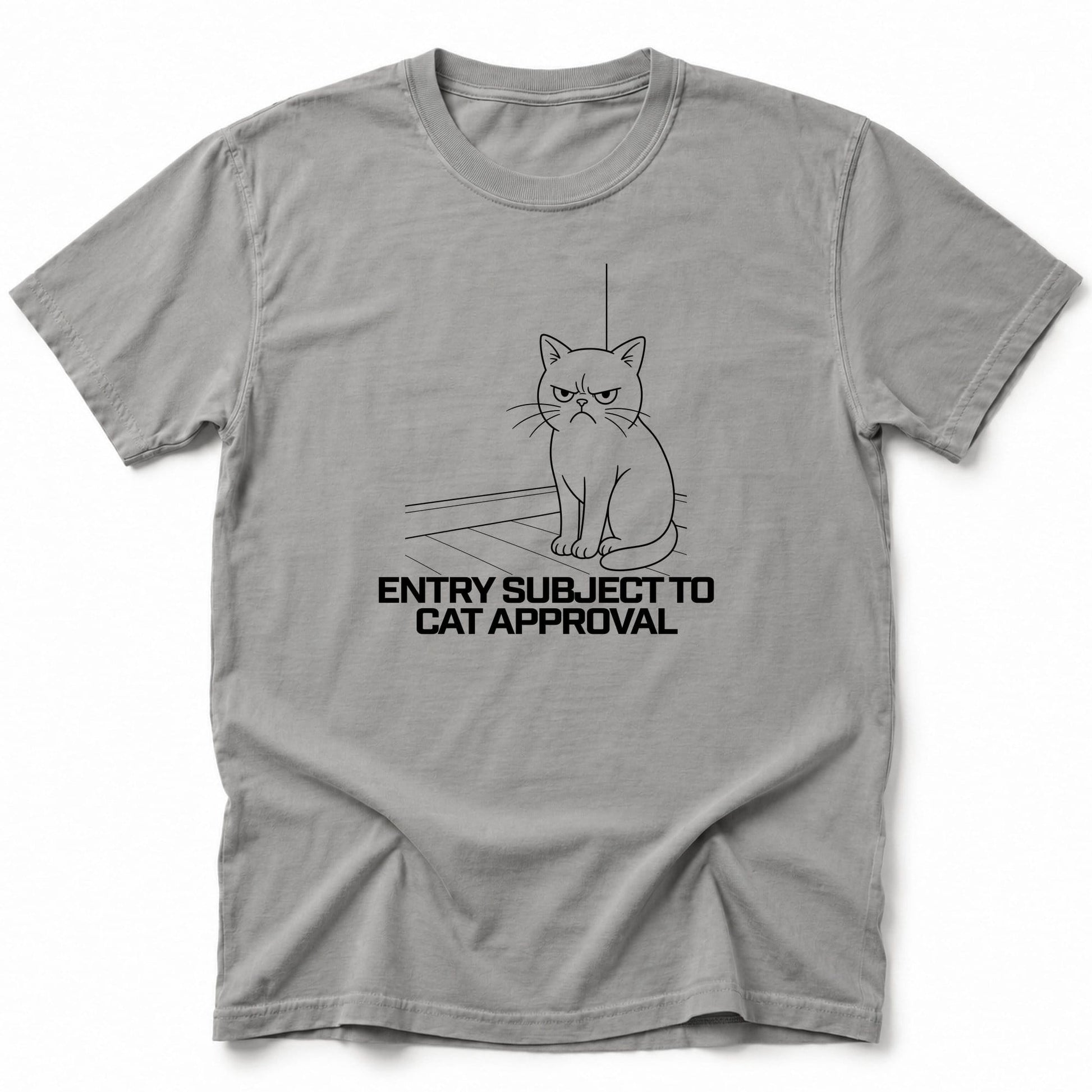 Who can enter T-Shirt Grey / S 47999609616398002247 T-Shirt