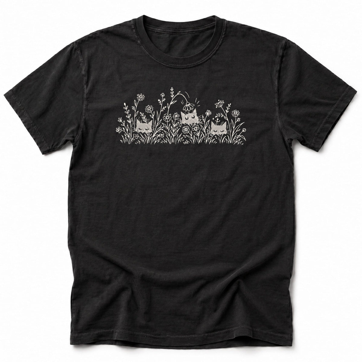 Wildflower Hideout T-Shirt Black / S 13598105902669534892 T-Shirt