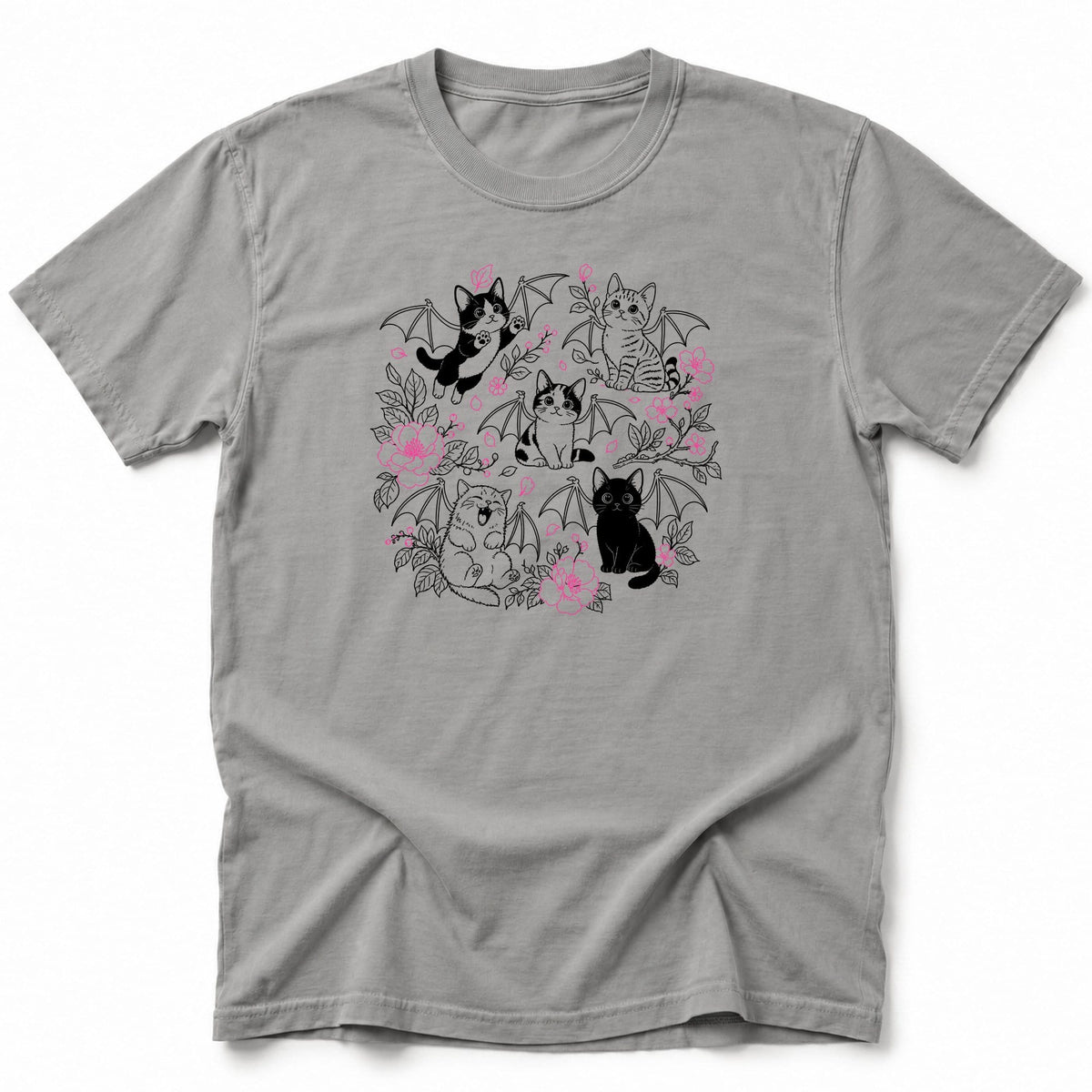 Winged Cuties T-Shirt Grey / S 27347123331042498559 T-Shirt