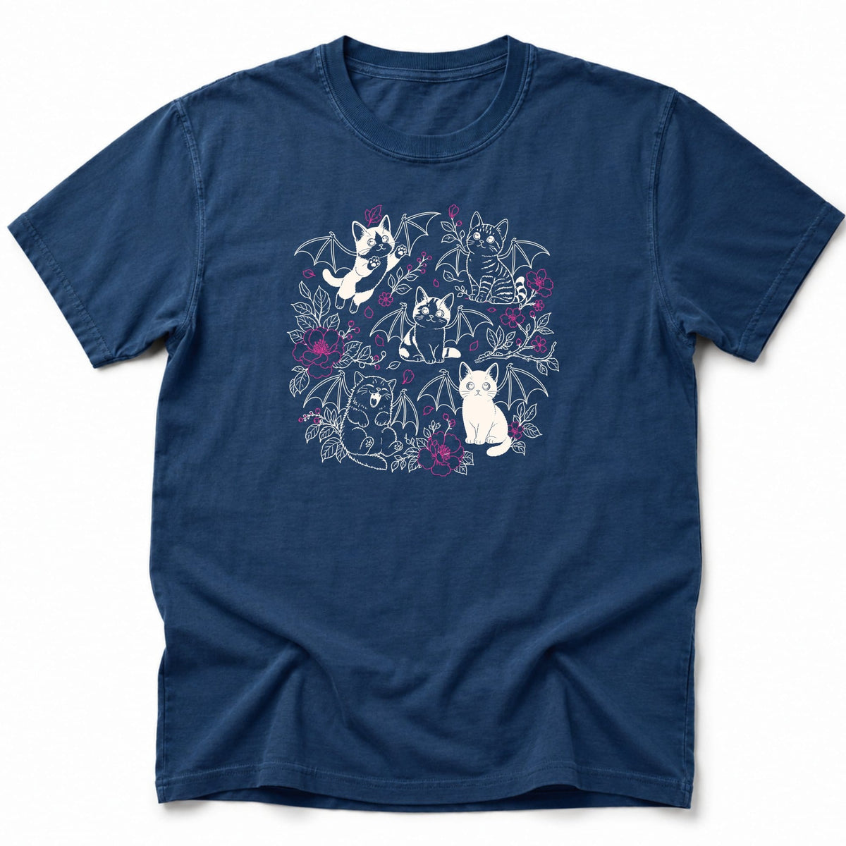 Winged Cuties T-Shirt Navy / S 13572800799814674471 T-Shirt
