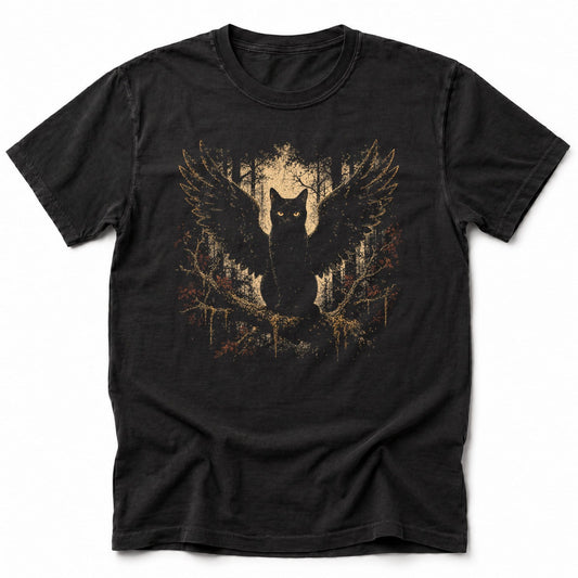 Winged Enigma T-Shirt Black / S 15274276003918270625 T-Shirt