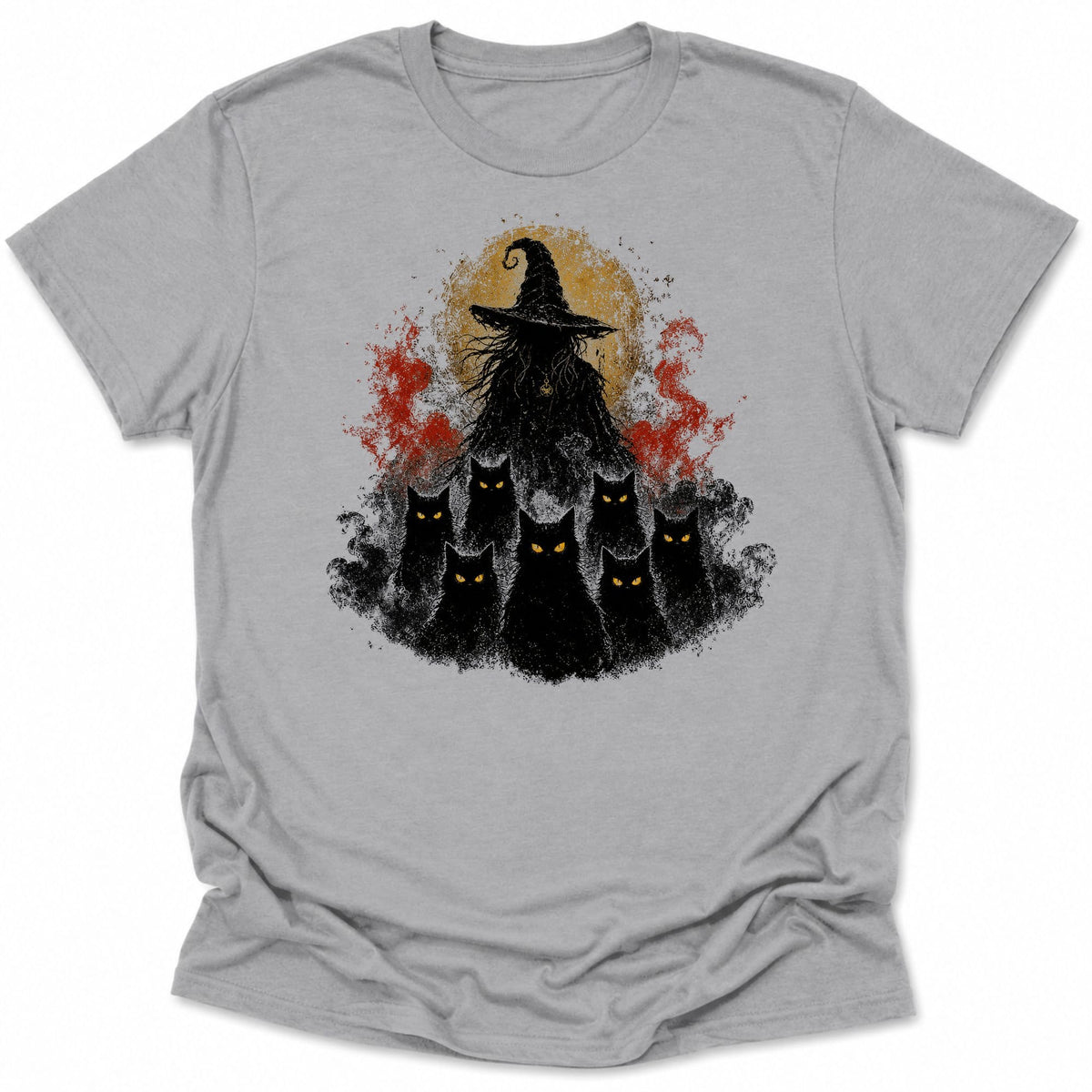 Witching Night Everyday Softstyle Tee Sport Grey / S 32559754804044154261 T-Shirt