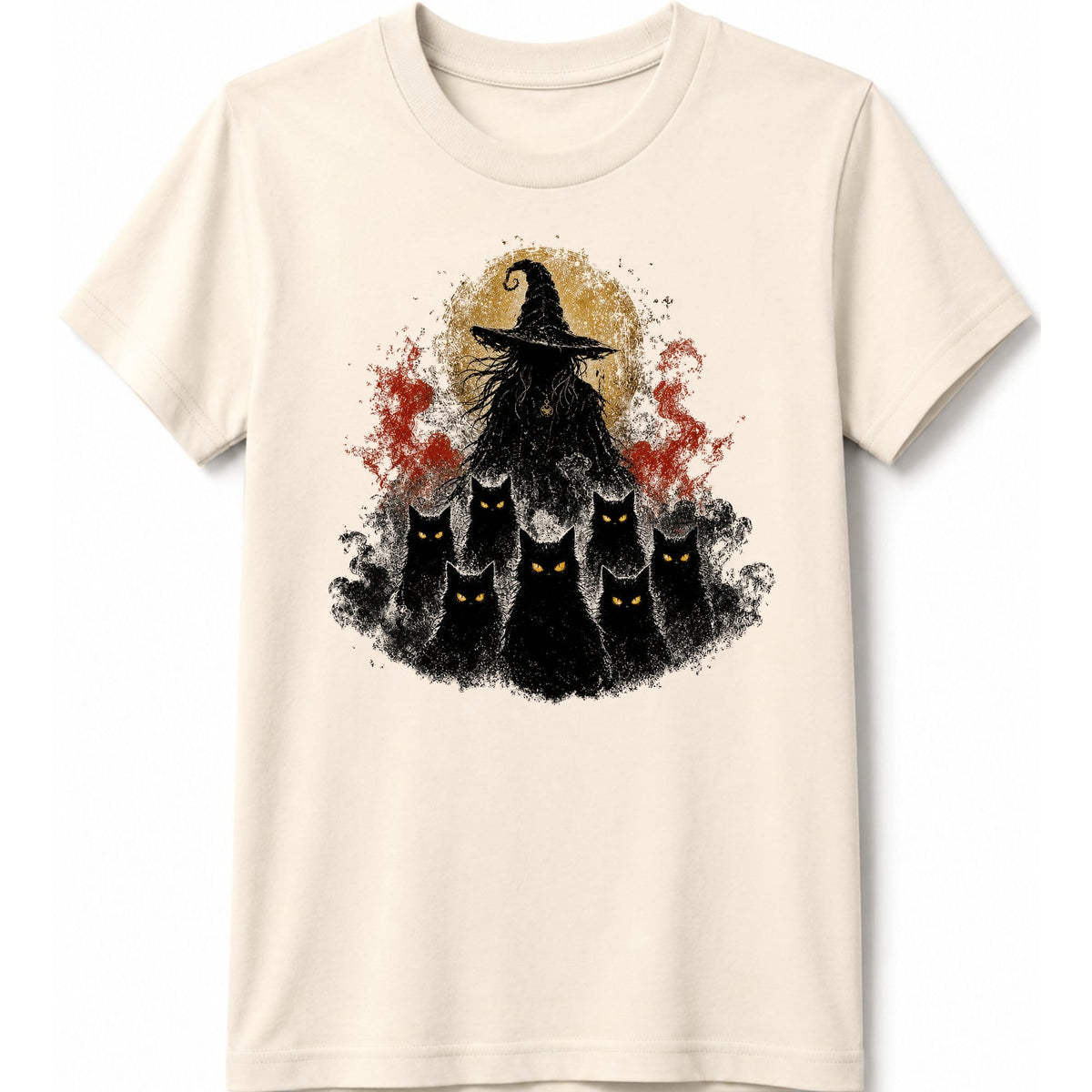 Witching Night Kids Tee Natural / S 22371979454611425945 Kids clothes