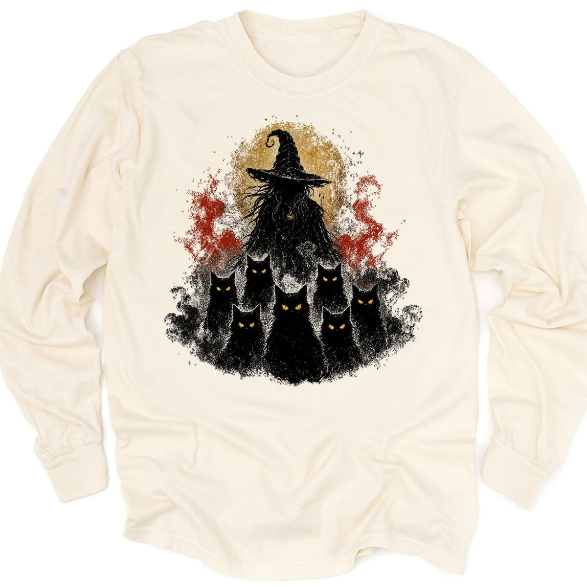 Witching Night Long Sleeve Ivory / M 29609331585218474139 Long-sleeve