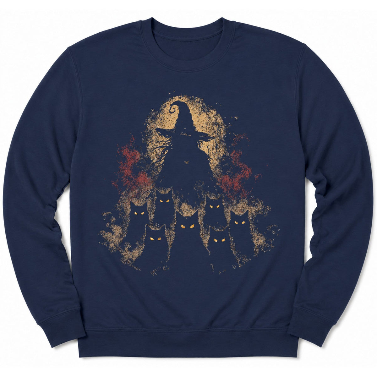 Witching Night Sweatshirt Navy / S 15122122887458556157 Sweatshirt