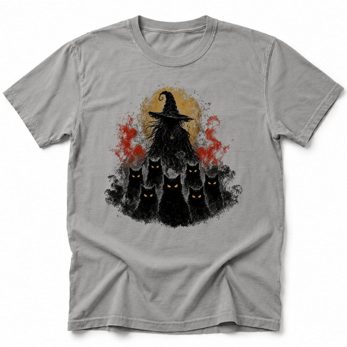 Witching Night T-Shirt Grey / S 20961246071839895930 T-Shirt
