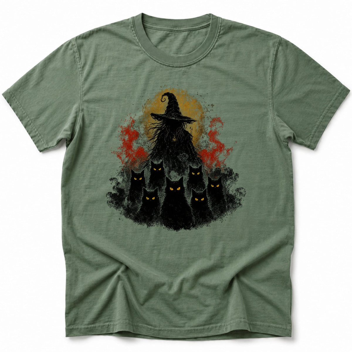 Witching Night T-Shirt Moss / S 32588801396647359016 T-Shirt