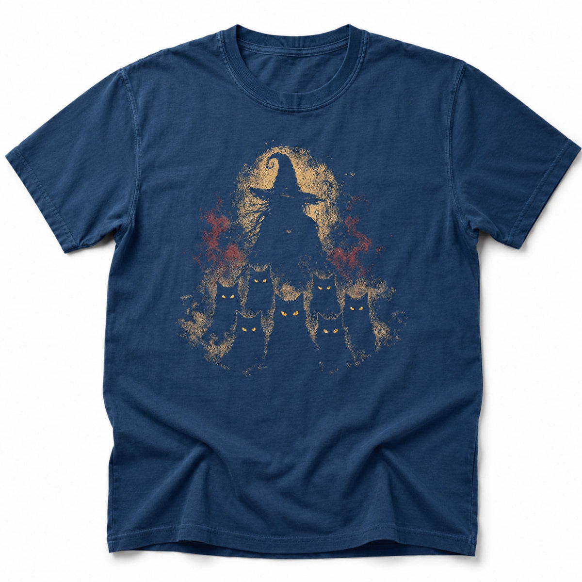 Witching Night T-Shirt Navy / S 28136100417314647789 T-Shirt