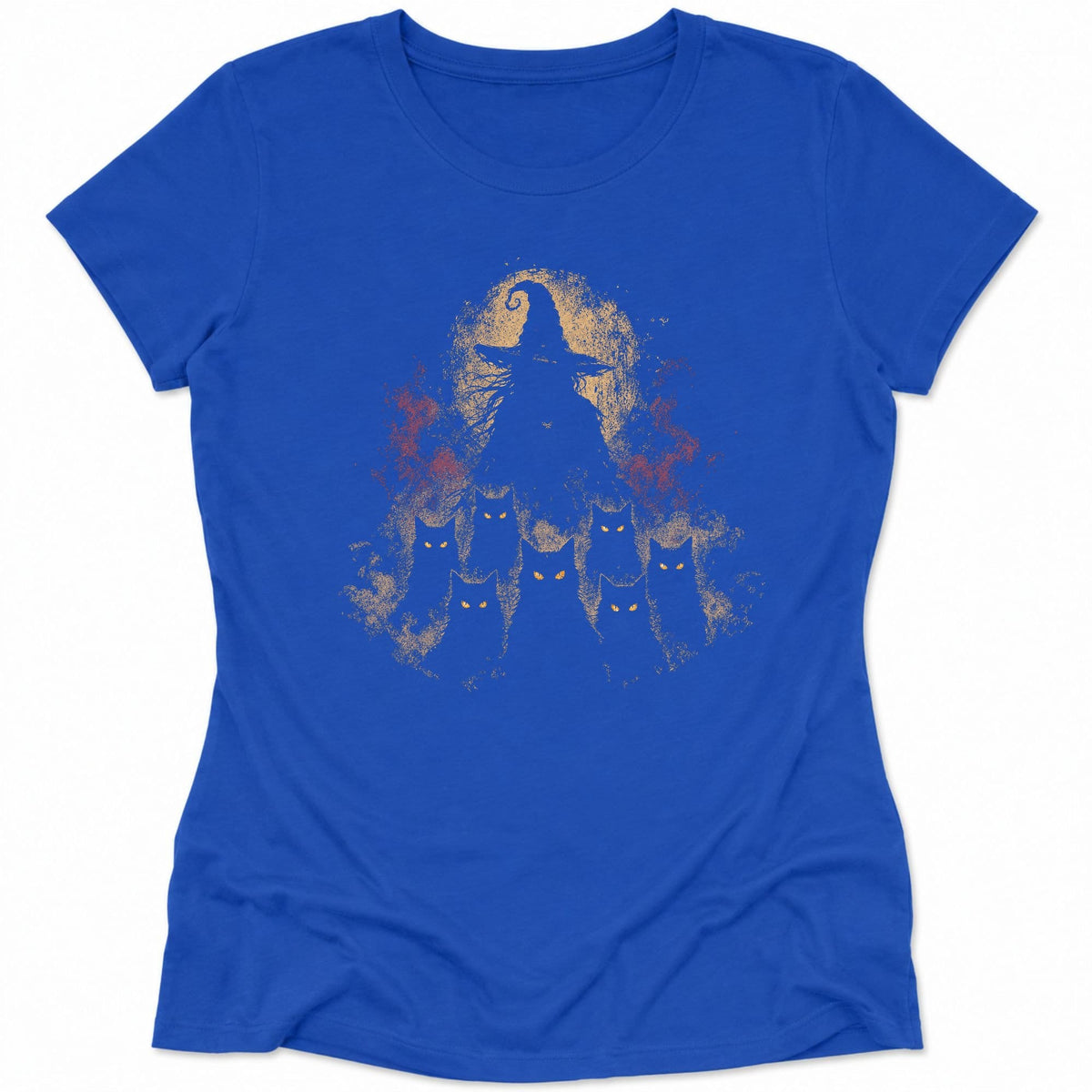 Witching Night Womens Tee True Royal / S 12318004735407258393 T-Shirt