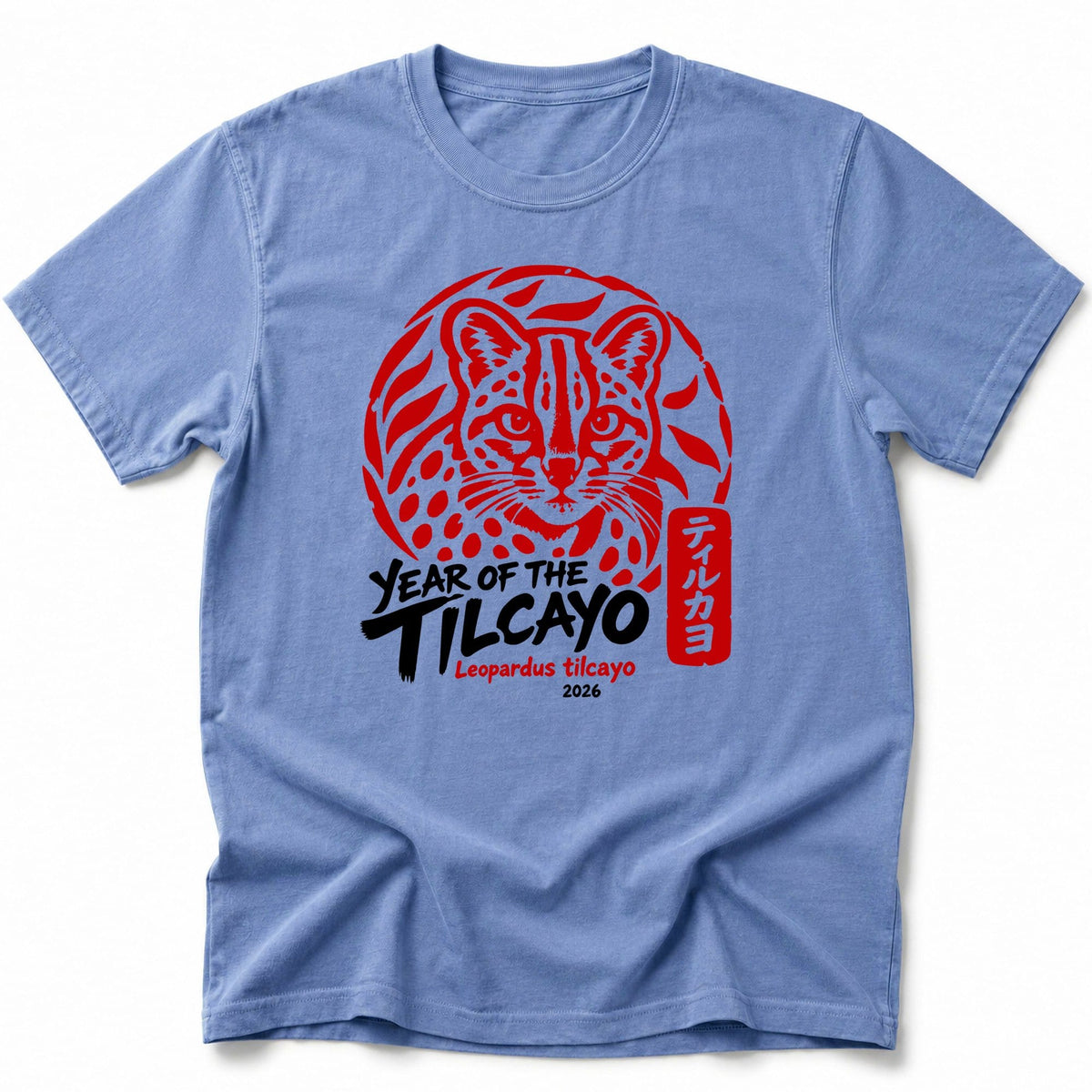 Year of the Tilcayo T-Shirt Blue Jean / S 19947456248627271853 T-Shirt