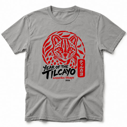 Year of the Tilcayo T-Shirt Grey / S 93078041735494126811 T-Shirt