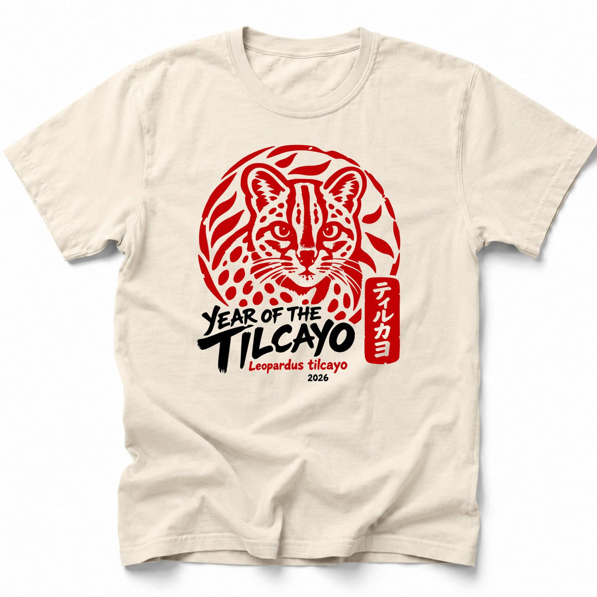 Year of the Tilcayo T-Shirt Ivory / S 29325891786422696347 T-Shirt