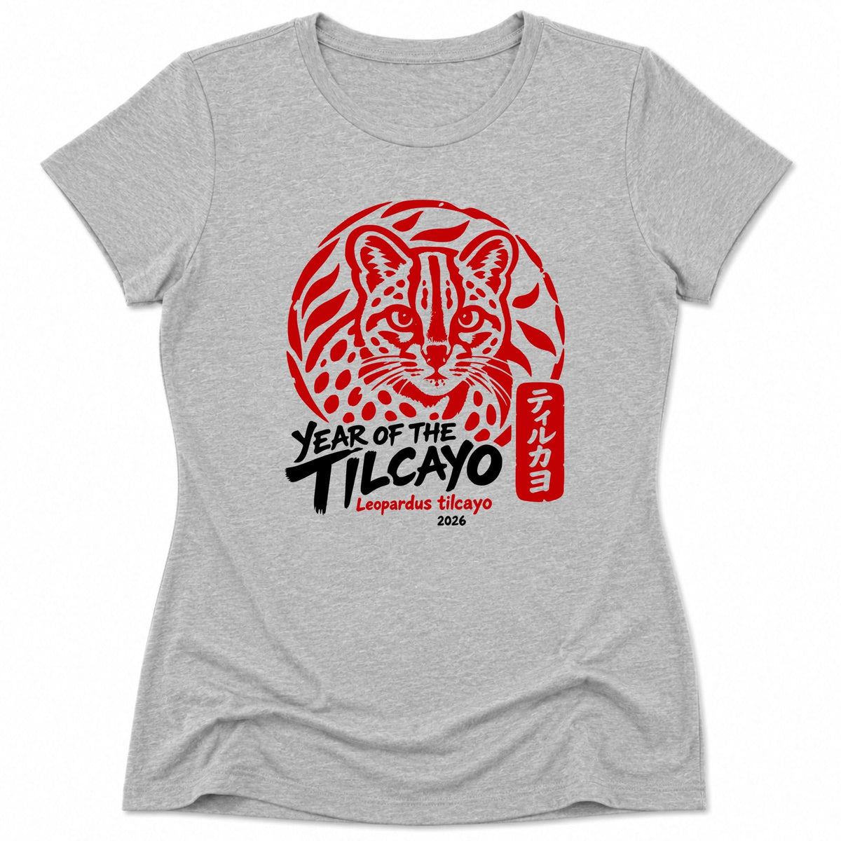 Year of the Tilcayo Womens Tee Athletic Heather / S 14061630261383660153 T-Shirt
