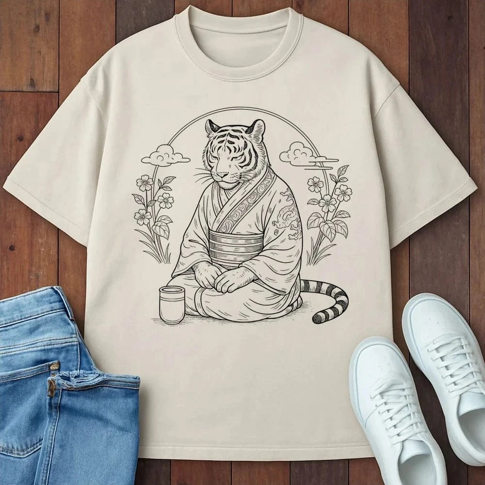 Zen And Tea T-Shirt Ivory / S 23296939233476585978 T-Shirt