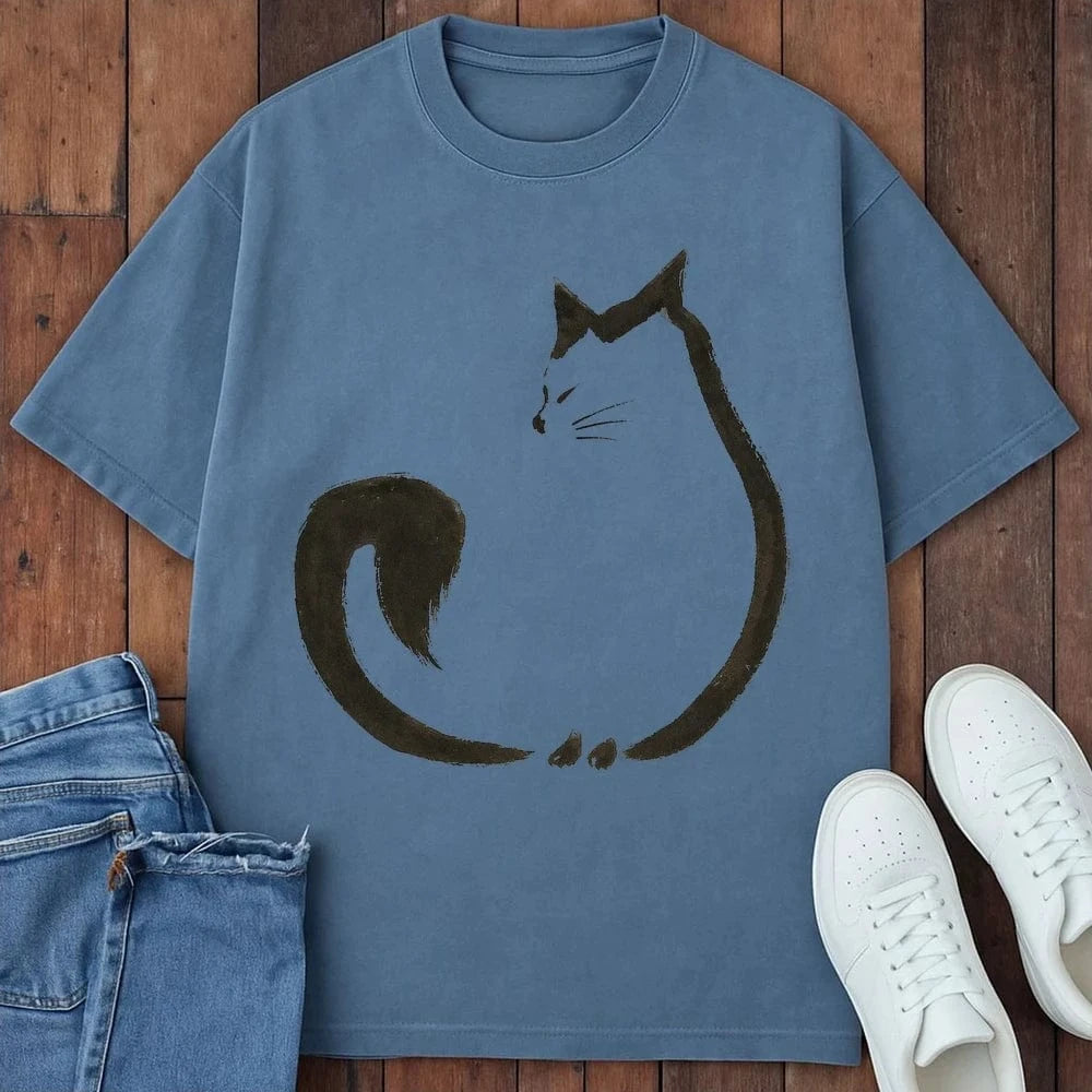 Zen Paws T-Shirt Blue Jean / S 17491858943413126941 T-Shirt