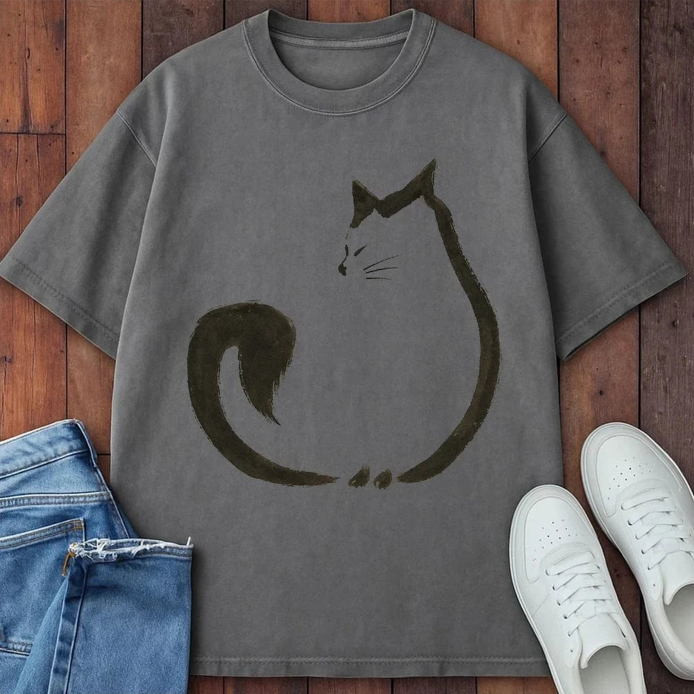 Zen Paws T-Shirt Grey / S 87012743294105176823 T-Shirt